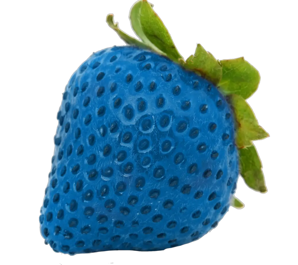 blue strawberry