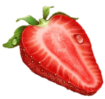 Half Strawberry Png