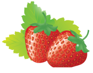 Strawberry Png vector image