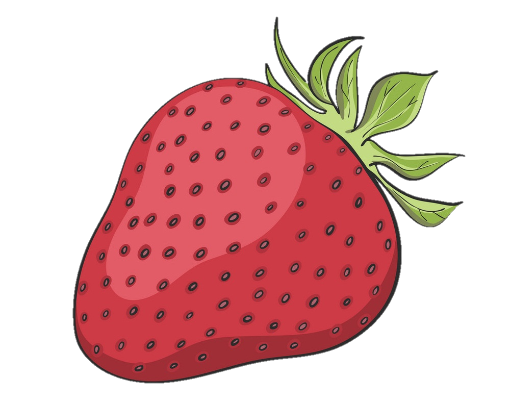Cartoon Strawberry Png