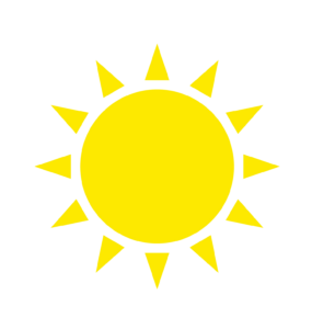 Yellow Sun Vector Png
