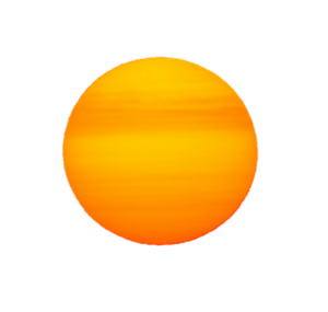 Orange Sun Png