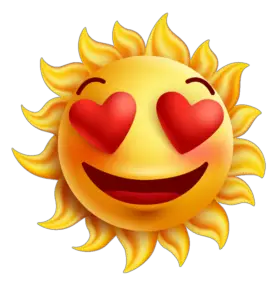 Cute Sun Png Vector image