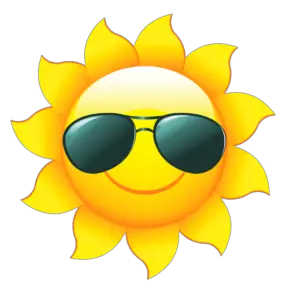 Happy Sun Png Vector