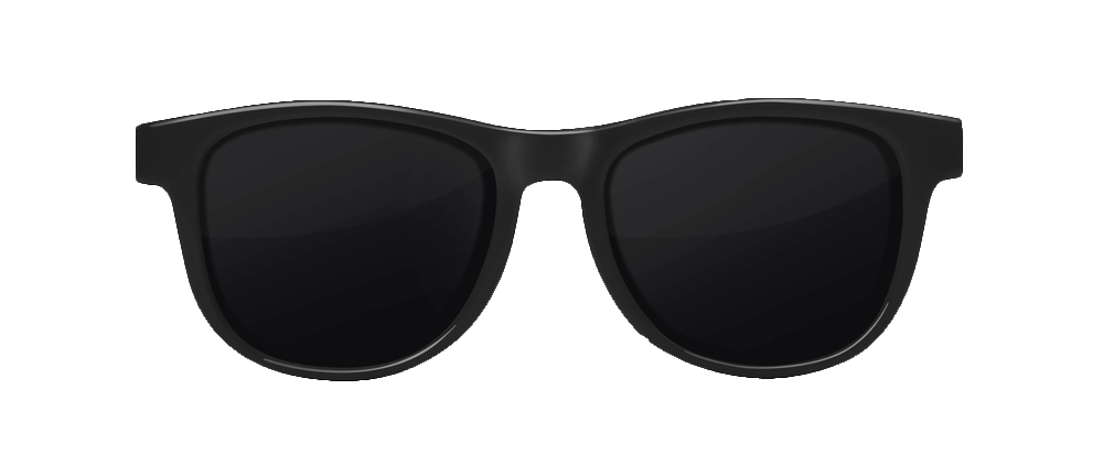 Black Sunglasses PNG