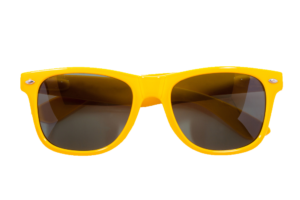 Real Yellow Sunglasses PNG