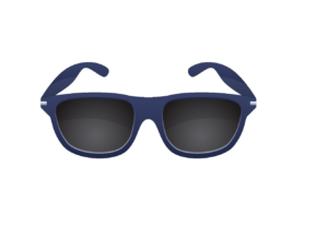 Sunglasses vector icon PNG