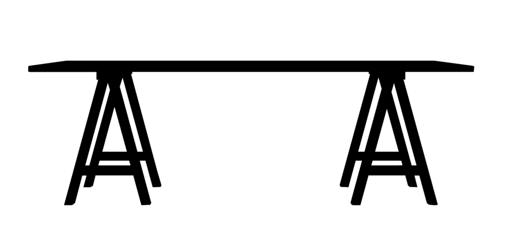 Long Table Vector PNG