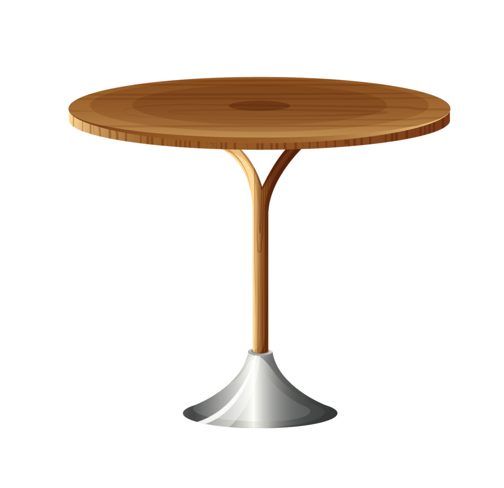 Circle Table PNG