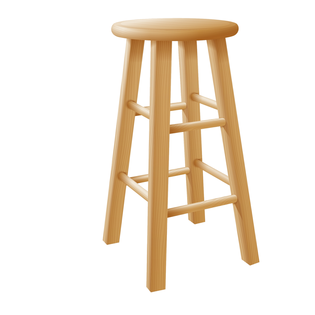 Table Stool PNG
