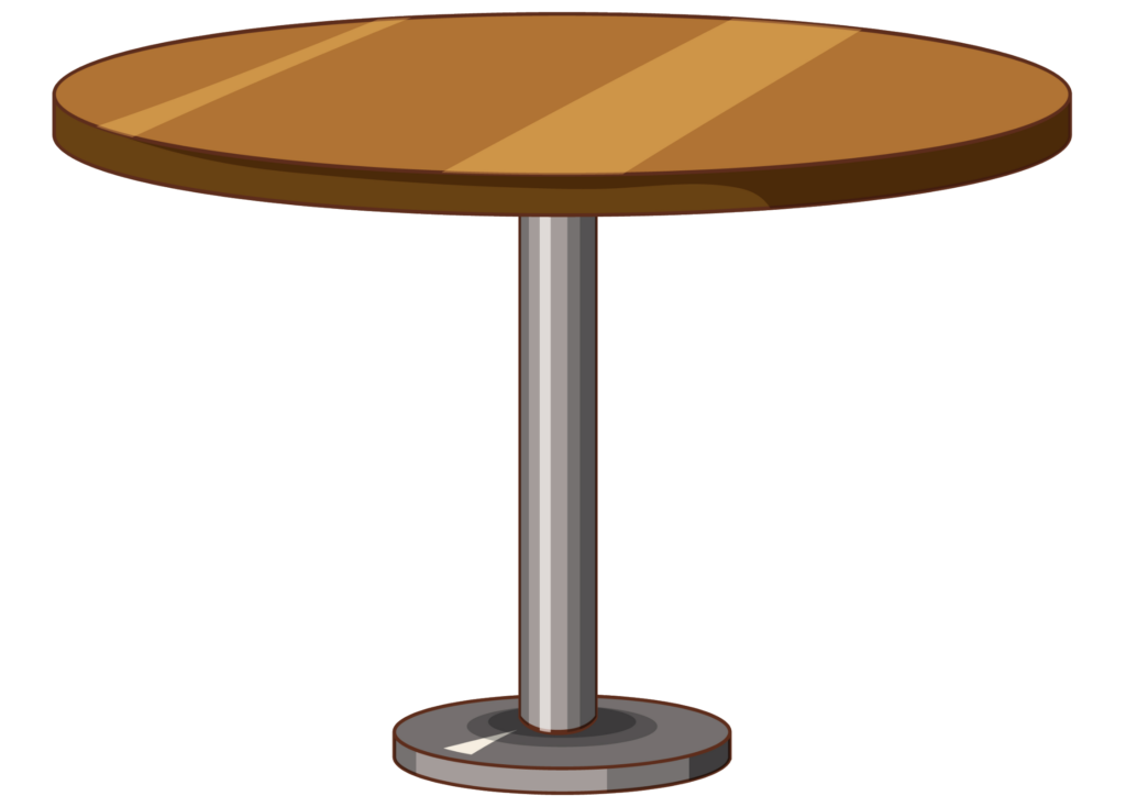Round Table Clipart PNG