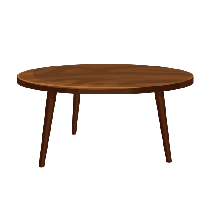 Round Table Clipart PNG
