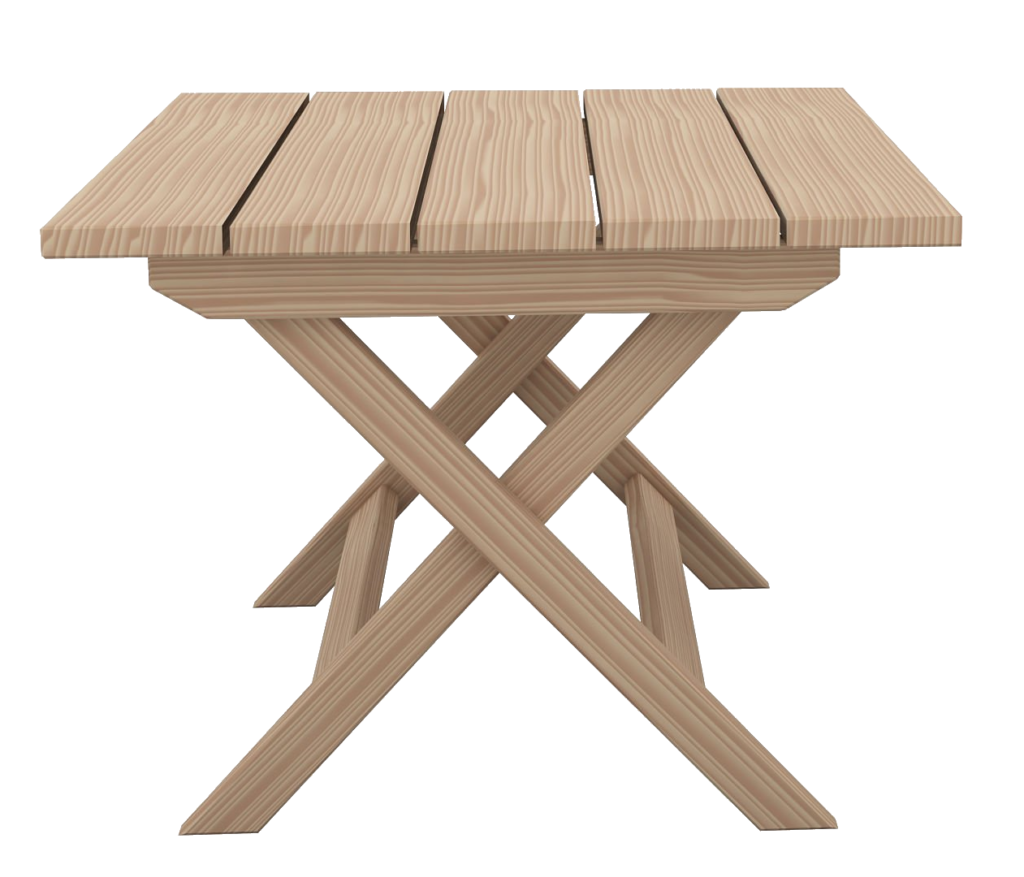 Animated Table Design PNG