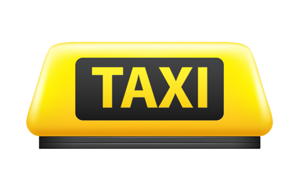 Taxi Sign PNG