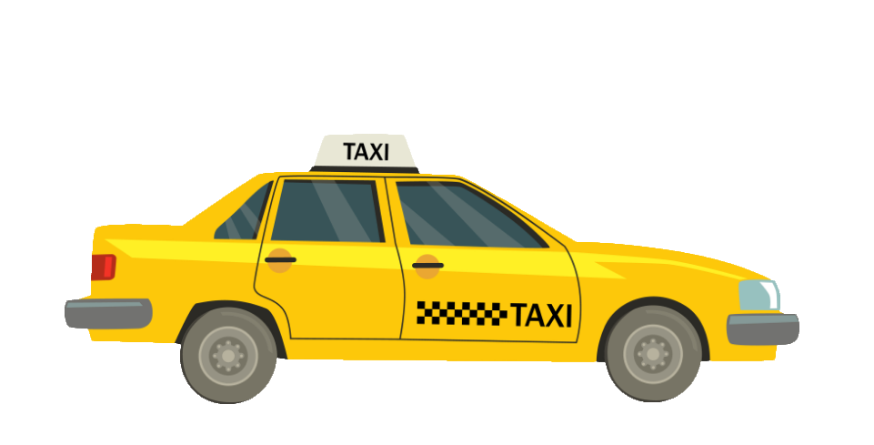 Taxi Vector PNG