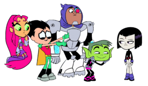 Teen Titans Go Cartoon Characters PNG