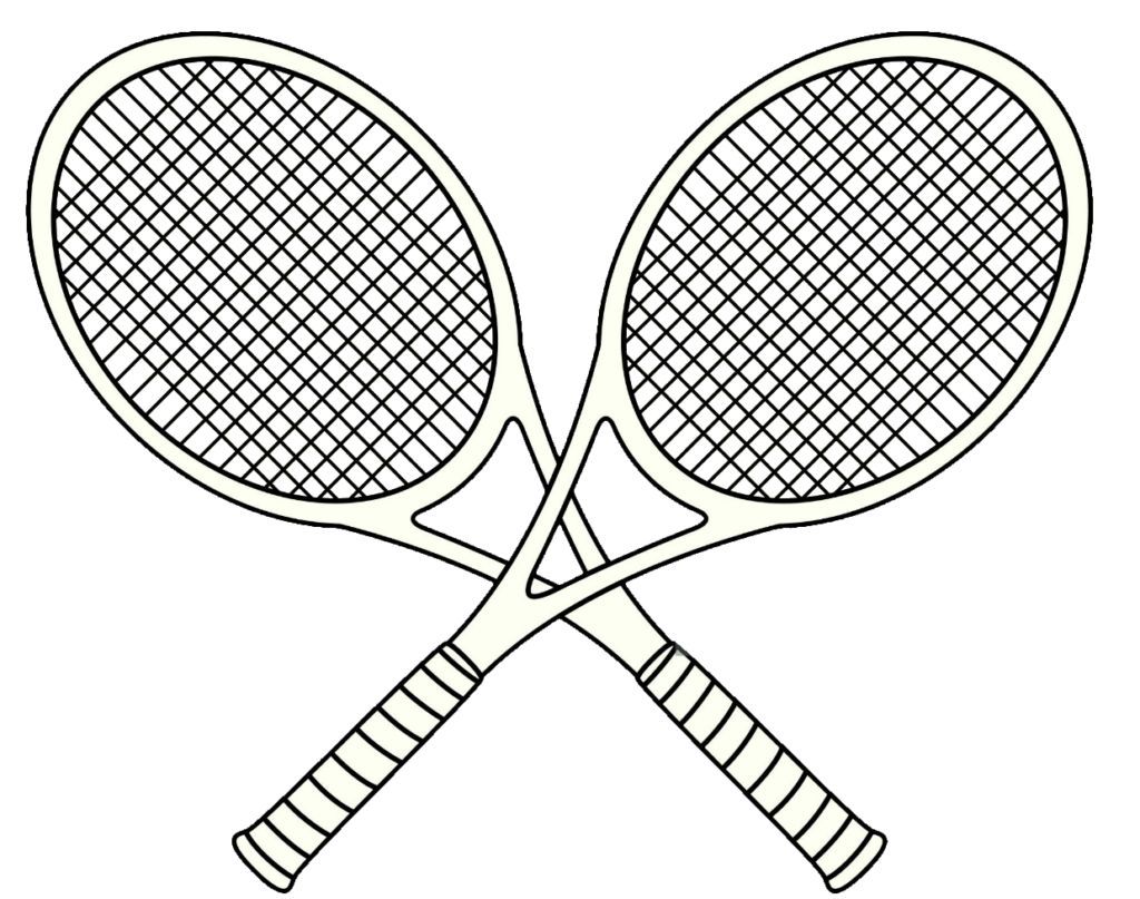 Tennis Racket Drawing PNG