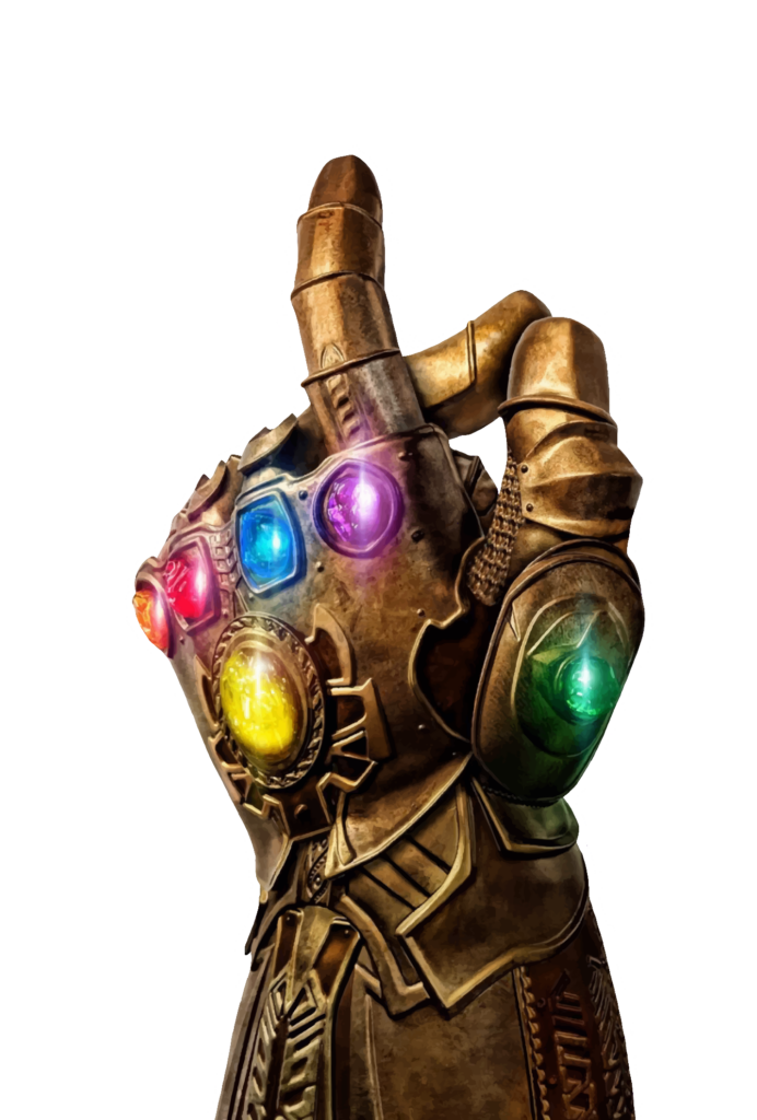 Thanos Hand Gloves PNG