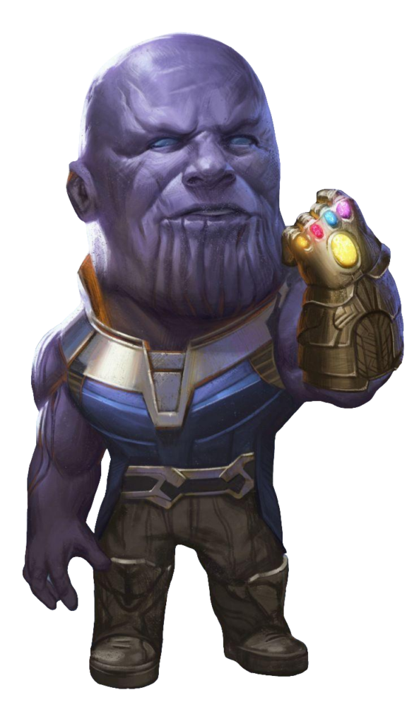 Chibi Thanos Artwork PNG