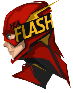 The Flash Log Vector PNG