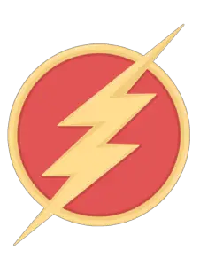 The Flash Logo Vector PNG