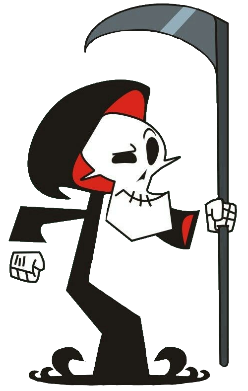 The Grim Adventures Of Billy and Mandy, Grim Character Cartoon PNG