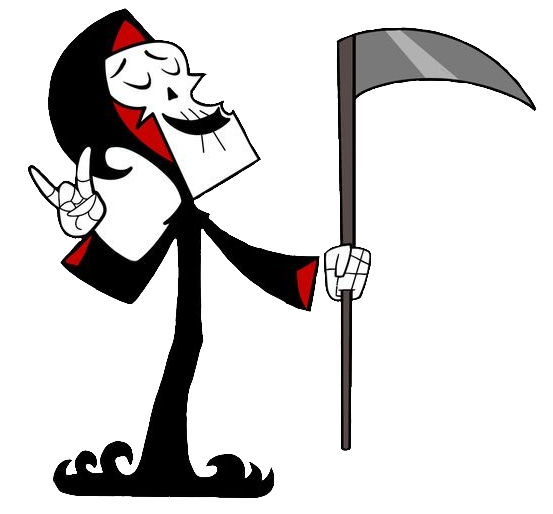 The Grim Adventures Of Billy and Mandy, Cool Grim PNG