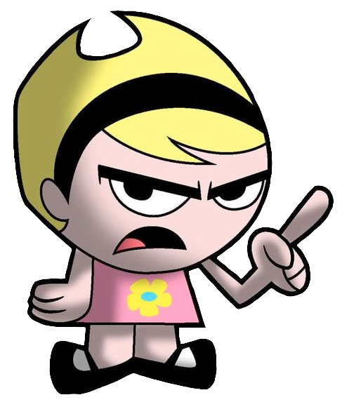 The Grim Adventures Of Billy and Mandy, Mandy Cartoon PNG