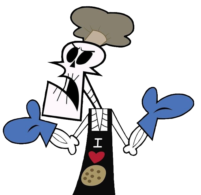 The Grim Adventures Of Billy and Mandy, Chef Grim PNG