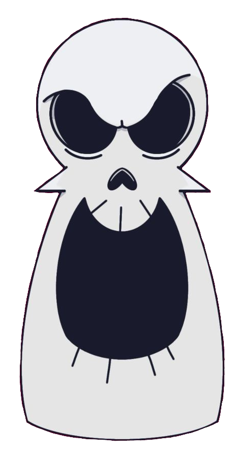 The Grim Adventures Of Billy and Mandy, Grim Head PNG