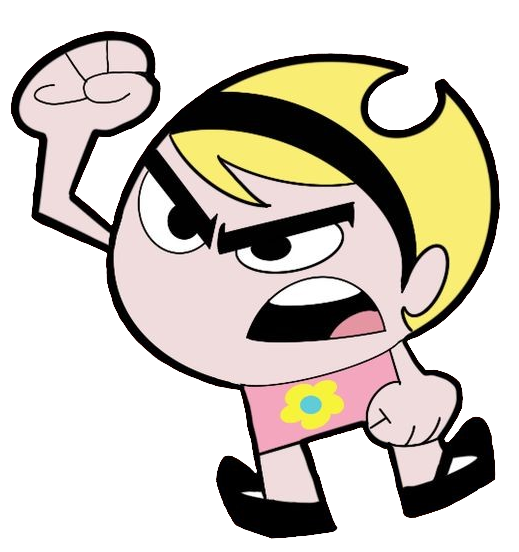The Grim Adventures Of Billy and Mandy, Angry Mandy PNG