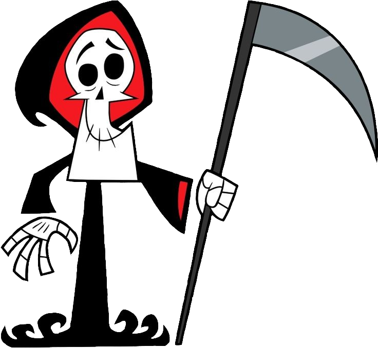 The Grim Adventures Of Billy and Mandy, Grim Charcter PNG