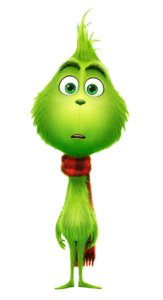 Cute Baby Grinch PNG