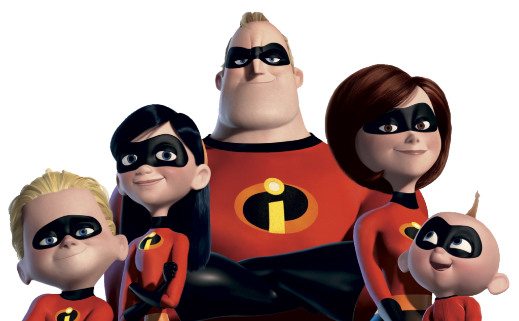 The Incredibles Family PNG