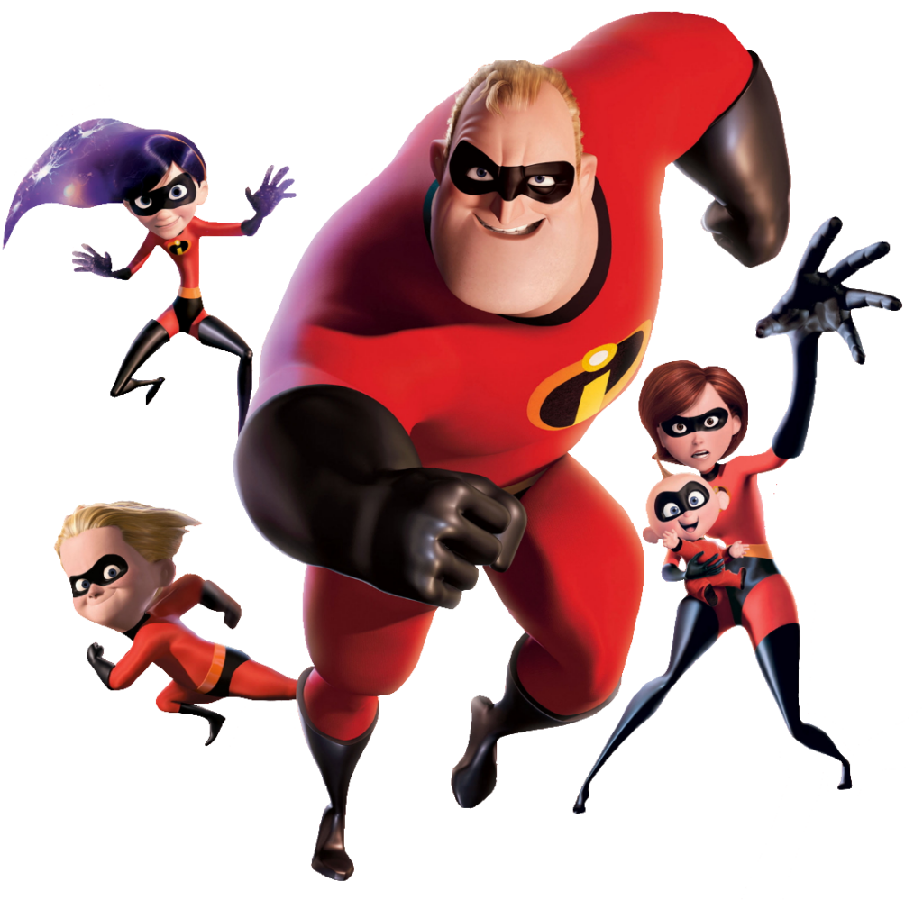 The Incredibles Family PNG