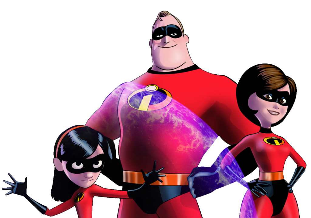 The Incredibles Family PNG