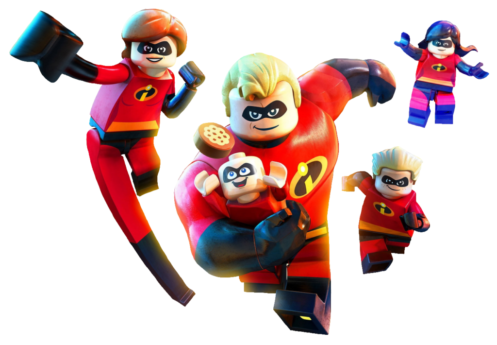 The Incredibles Lego Version PNG