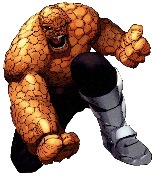 Fantastic 4 Ben Grimm PNG Image