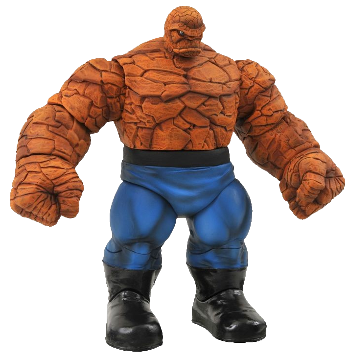 The Thing fantastic four toy PNG