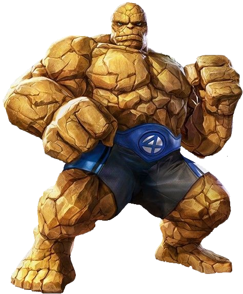 The Thing Fantastic Four PNG Image