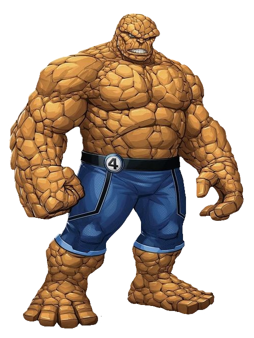 The Thing Ben Grimm Clipart PNG