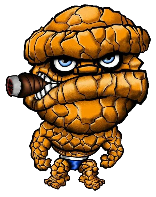 The Thing (Ben Grimm) Clipart PNG