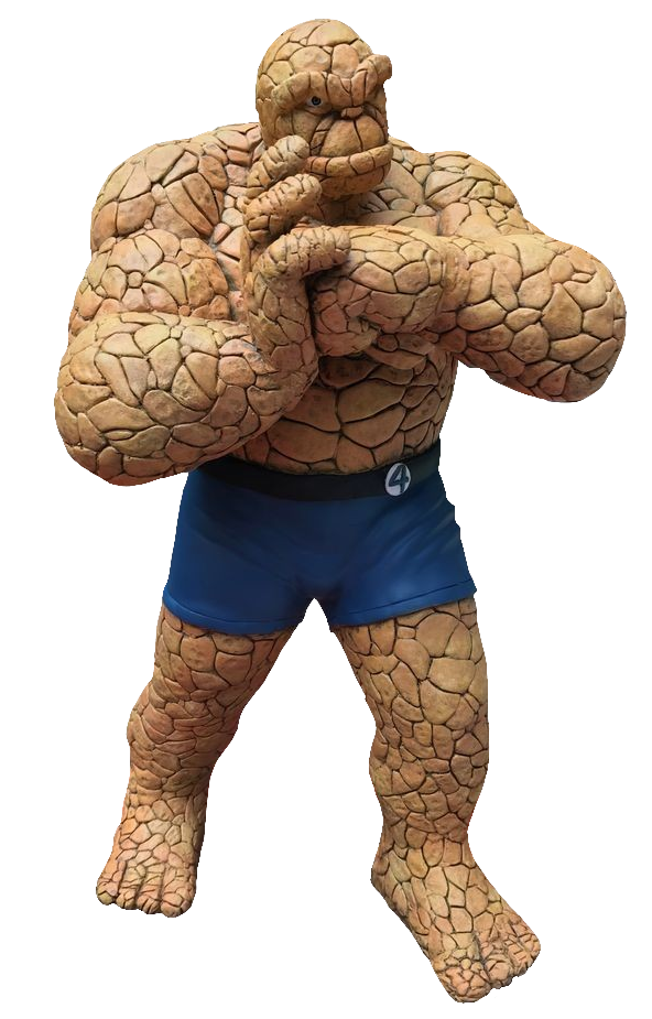 The Thing fantastic Four Toy PNG