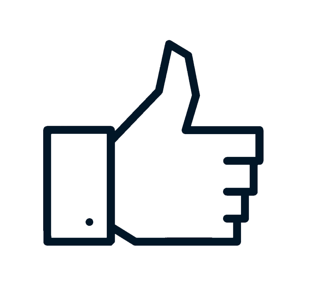 Thumbs Up Vector Icon PNG
