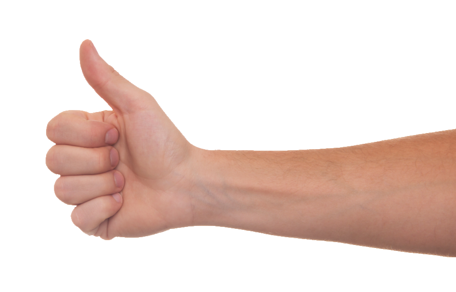 Thumbs Up Hand PNG