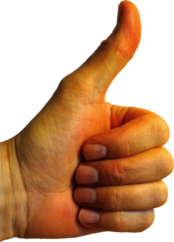 Thumbs Up PNG Image