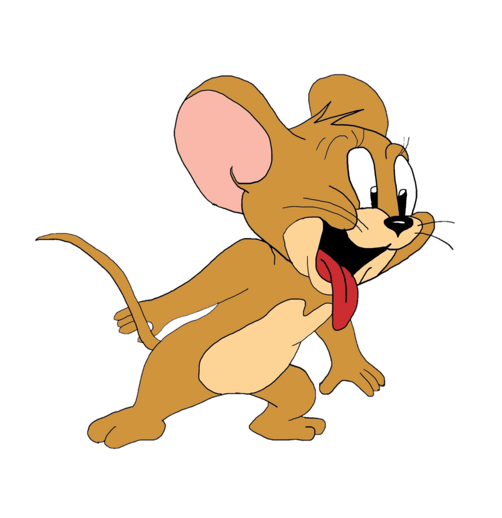 tom and jerry logo vector