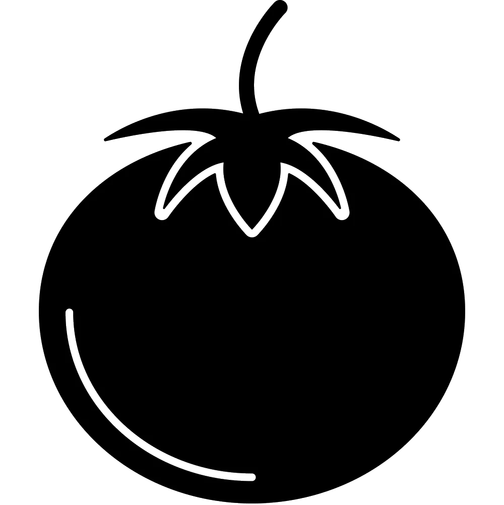 Tomato Silhouette Png