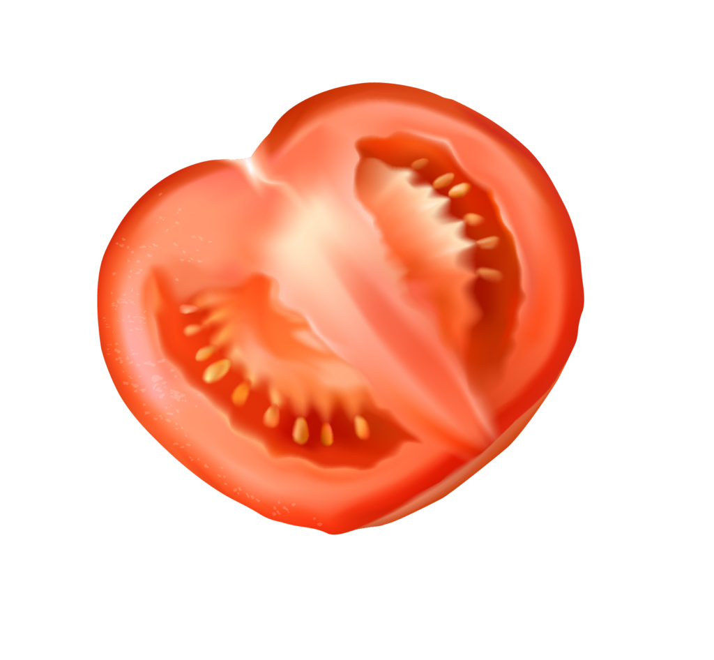 Half Tomato Png