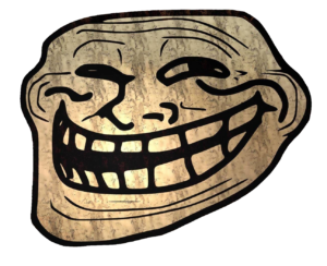 Troll Face Sticker PNG